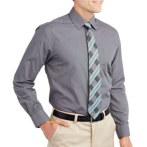 Hit the gym in comfortable champion workout clothes, so you can exercise comfortably. ONLINE - Men's Solid Dress Shirt with Matching Tie ...
