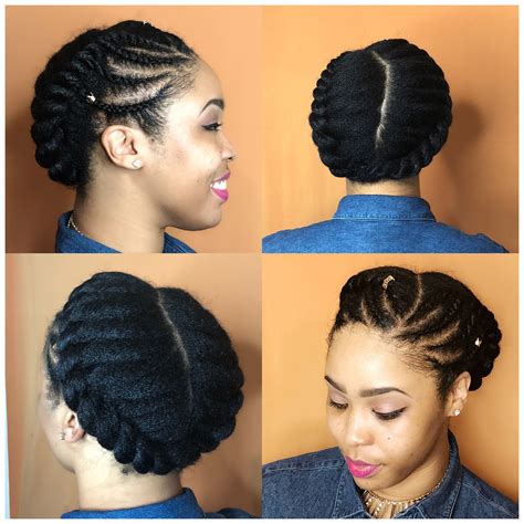 So if you just did the big chop, plan to do the big chop soon, or have short hair for another reason, read on to learn some fun and easy ways to style short natural. Crown Braid Hairstyle with a little something extra by ...