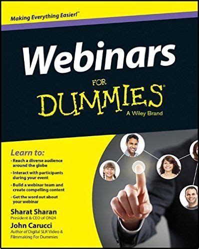 To exercises and assessments for assurance activities; Webinars For Dummies (For Dummies (Computers)): Sharat ...