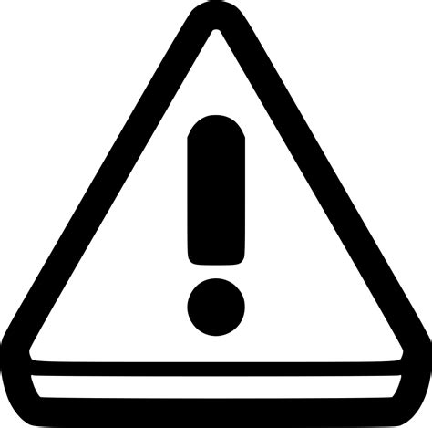 Alert Attention Sign Help Caution Danger Svg Png Icon Free
