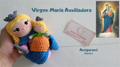 Como Tejer Virgen Maria Auxiliadora Amigurumi A Crochet Paso A Paso