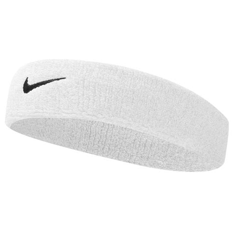Nike Swoosh Headband In White For Men Lyst