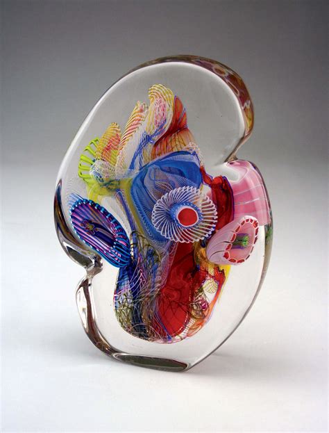 Crystal Optical Ii By Wes Hunting Art Glass Sculpture Artful Home