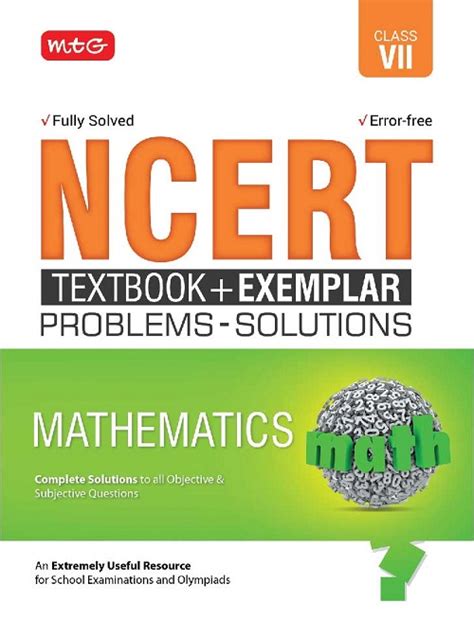 NCERT Textbook + Exemplar Problem Solutions Mathematics ...