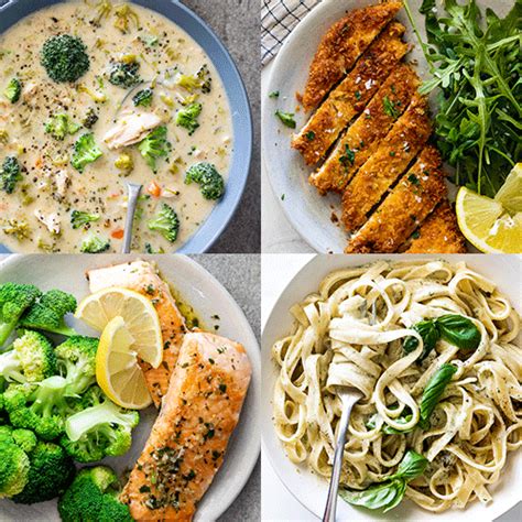 Plus, each healthy recipe in this collection are less than 500 calories and most are ready in less than 35 minutes. Easy dinner recipes - Simply Delicious