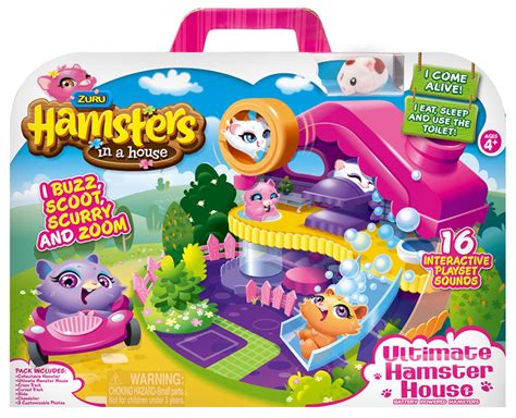 Buy Hamsters In A House Playset Big House Periwinkle At Mighty Ape Nz