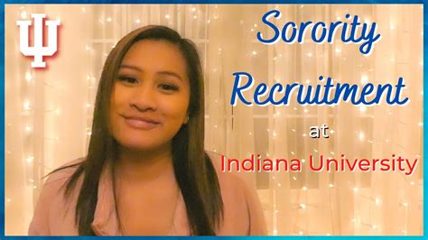 Everything You Need To Know About Sorority Recruitment Indiana