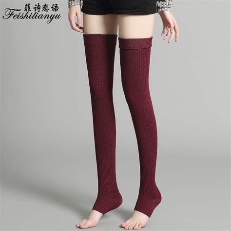 Fashion Stockings Women Design Thigh High Thick Over The Knee Long