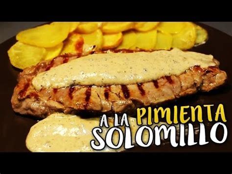 Es una receta muy sencilla y fácil de. YouTube | Solomillo a la pimienta, Comida y Recetas de ...