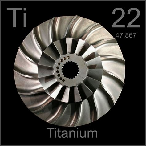 Sample Of The Element Titanium In The Periodic Table
