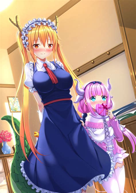 Tooru Maidragon Kanna Kamui Swordsouls Kobayashi San Chi No Maid Dragon Kobayashi