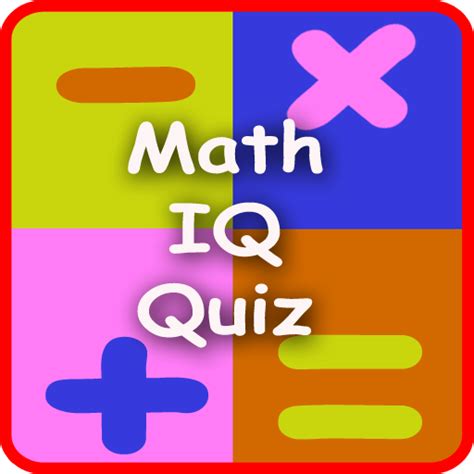 Math Iq Quizappstore For Android