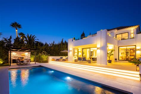 New Luxury Villa in Marbella with sea and golf views in Marbella, Spain