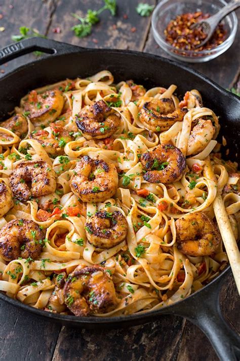This Delicious Cajun Shrimp Pasta Has A Flavorful And Smoky Kick From