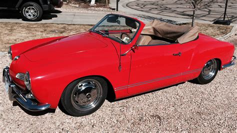 1960 Volkswagen Karmann Ghia Convertible For Sale At Auction Mecum Auctions