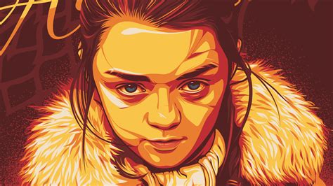 Arya Stark Digital Art Hd Tv Shows 4k Wallpapers Images Backgrounds