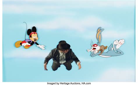 Bugs Bunny And Mickey Mouse Production Cels On Background From Who Lot 1306 Heritage Auctions