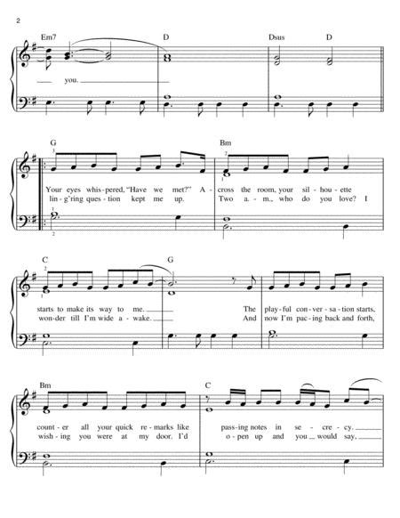 Enchanted By Taylor Swift Taylor Swift Digital Sheet Music For