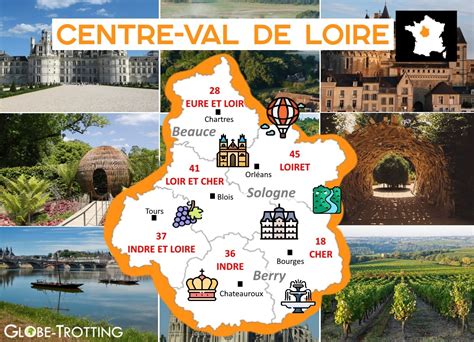 Carte Touristique Du Loir Et Cher Info ≡ Voyage Carte Plan