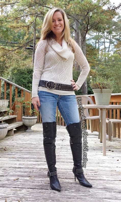 Pin By Speedi Speeedi On Overknee Boots Sexy Jeans Outfits Jeans And Boots