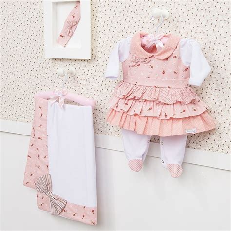 saída maternidade vestido laura rosê grão de gente roupas femininas para bebê saida de