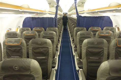 Lufthansa Airbus A320 Business Class Seats
