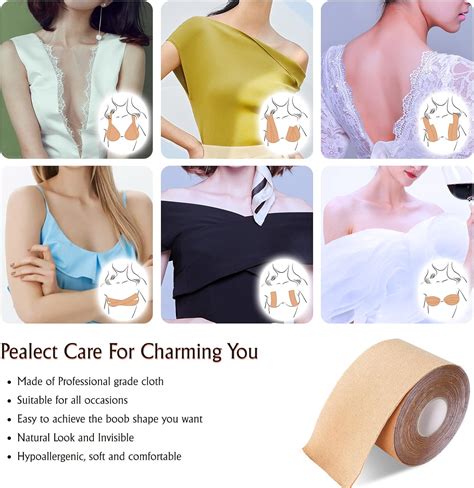 Boob Tape Kit Breast Lift Tape Waterproof And Breathable Breast Tape For Large Breasts Lift And