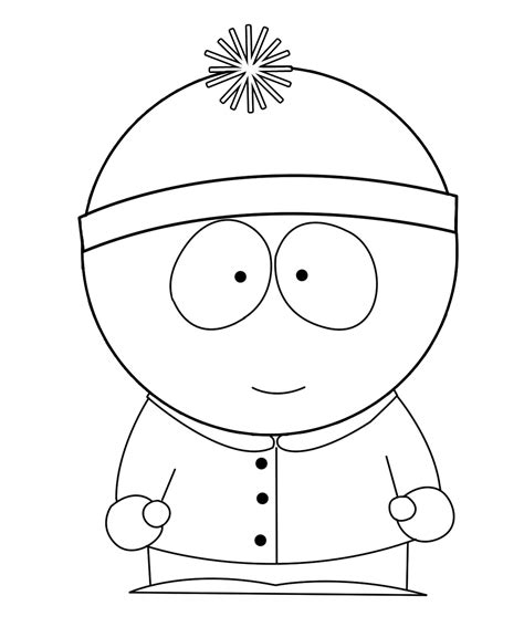 South Park Cartoons Free Printable Coloring Pages