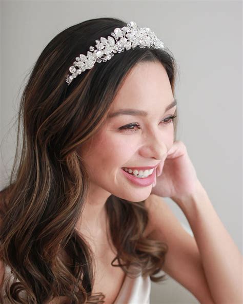Spectacular Crystal Tiara Shop Wedding Crowns Dareth Colburn