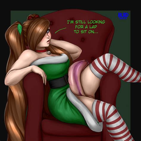 Rule 34 1futa 2021 Big Penis Bluebl8d Bottomless Breasts Brown Hair Christmas Clothed Clothing