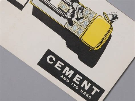 FOUND: Cement and its Uses booklet, 1963. Issued by The Blue Circle
