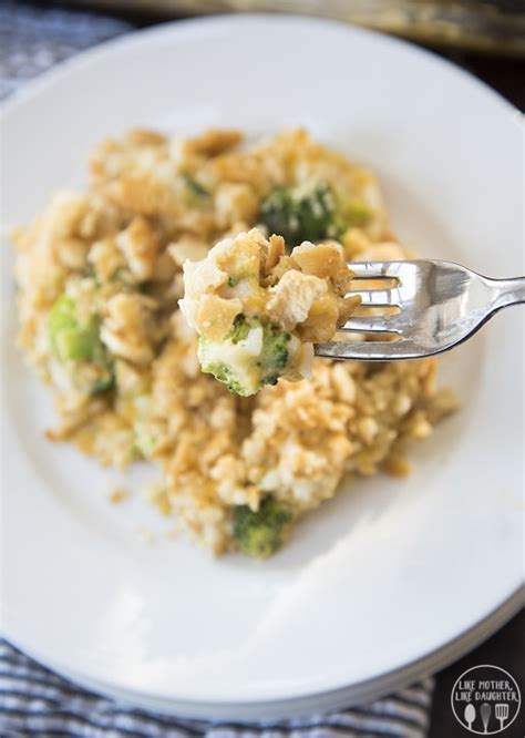 Ingredients:2 packs of knorrs rice ( i used chicken broccoli flavor but you can use chicken flavor or broccoli cheddar flavor) 2 10.5oz cans cream of. Cheesy Chicken Broccoli and Rice Casserole - Like Mother ...