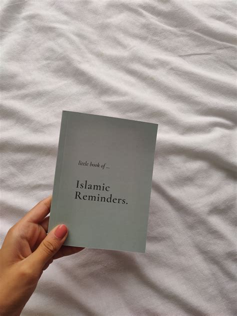 Little Book Of Islamic Reminders Direct From The Golden Etsy Uk