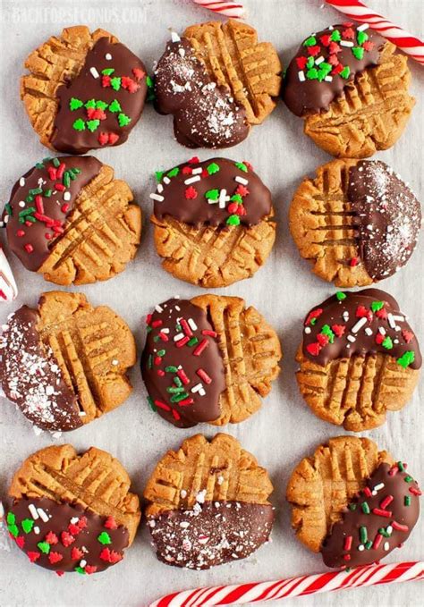 This Easy Christmas Peanut Butter Cookie Recipe Is So Fun And Festive