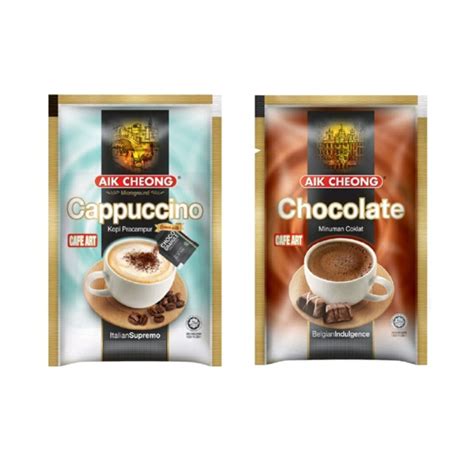 Aik Cheong Loose Sachet Chocolatecappuccino Shopee Malaysia