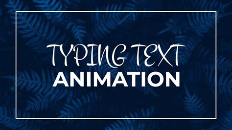 Css Animated Typing Text Effect Css Animation Examples Youtube