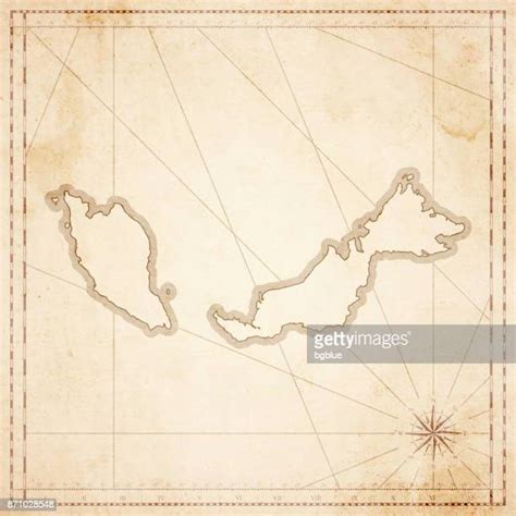 Old Malaysia Map Photos And Premium High Res Pictures Getty Images