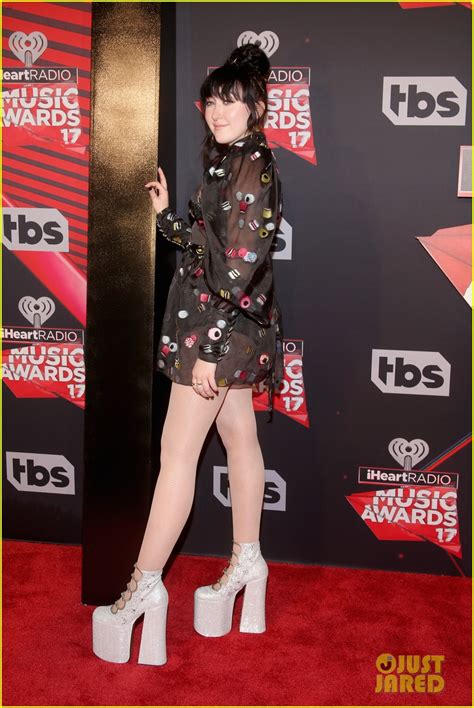 noah cyrus wears sheer dress and sky high shoes at iheartradio music awards 2017 photo 3870106