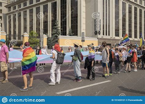 Kyiv Ukraine June 23 2019 The Annual Pride Parade Lgbt Editorial Photo Image Of Freedom