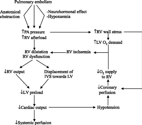 Figure 2 From Pulmonary Embolism Pathophysiology Diagnosis Treatment