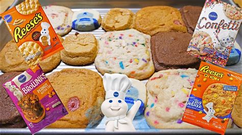 Safe to eat raw cookie dough sandwiched between two cookies? Pillsbury Cookies - YouTube