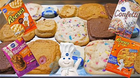 These limited edition shaped cookies feature that brightly. Pillsbury Cookies - YouTube