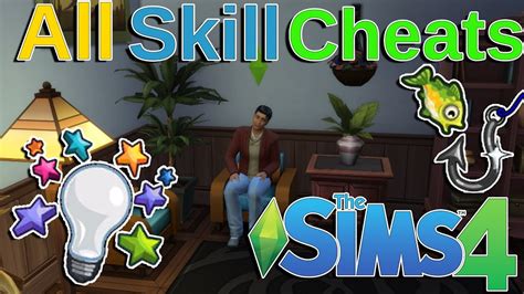 The Sims 4 Skill Cheats Full List And How To Use Them Youtube