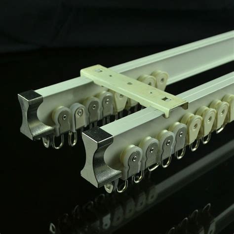 Bay window curtain poles, tracks, and brackets require different hanging methods and produce different measurements. 28 best Double Curtain Tracks Rails images on Pinterest ...
