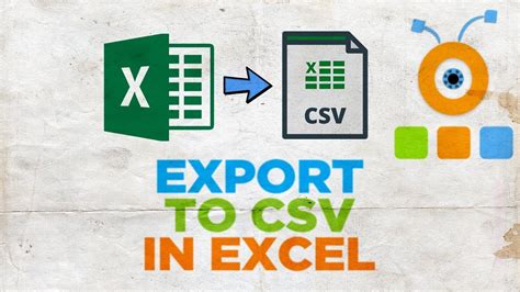 How To Export To Csv In Excel How To Create A Csv File In Excel Youtube