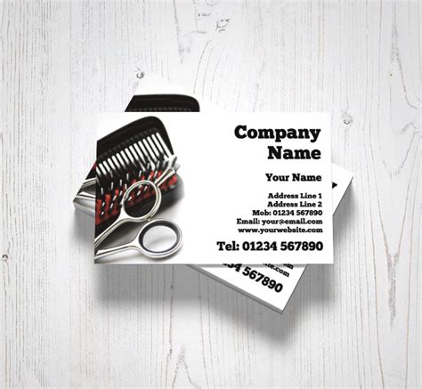 Barber Shop Business Cards Customise Online Plus Free Delivery
