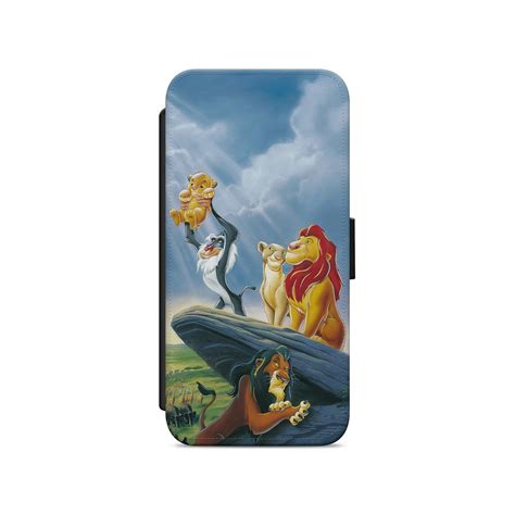 Disney The Lion King Wallet Flip Phone Case Cover For Iphone And