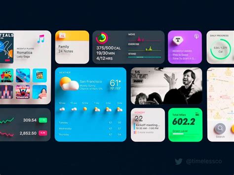 Ios 14 Widgets Widget Design Ios Design App Design