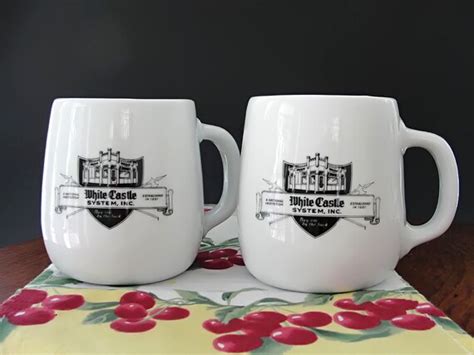 White Castle Coffee Mugs Coffee Cups Restaurant Ware