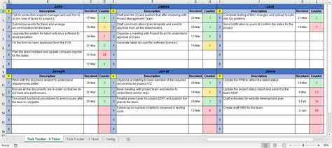 Excel Task Tracker Template Document Tracking System Vrogue Co